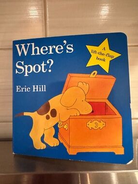 Where's Spot? Lift-the-Flap Board Book - Blue